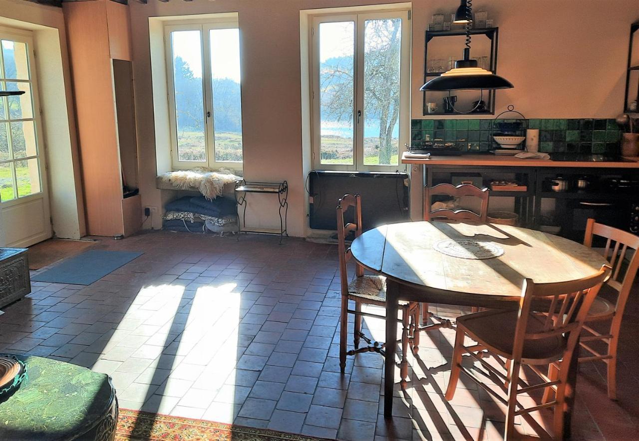 Gite de l'étang Rangère Villapourçon Exterior foto